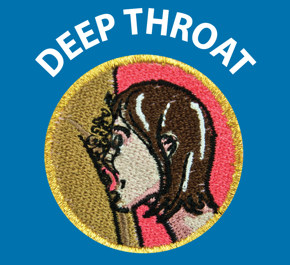 Deep Throat Kinky Merit Badges